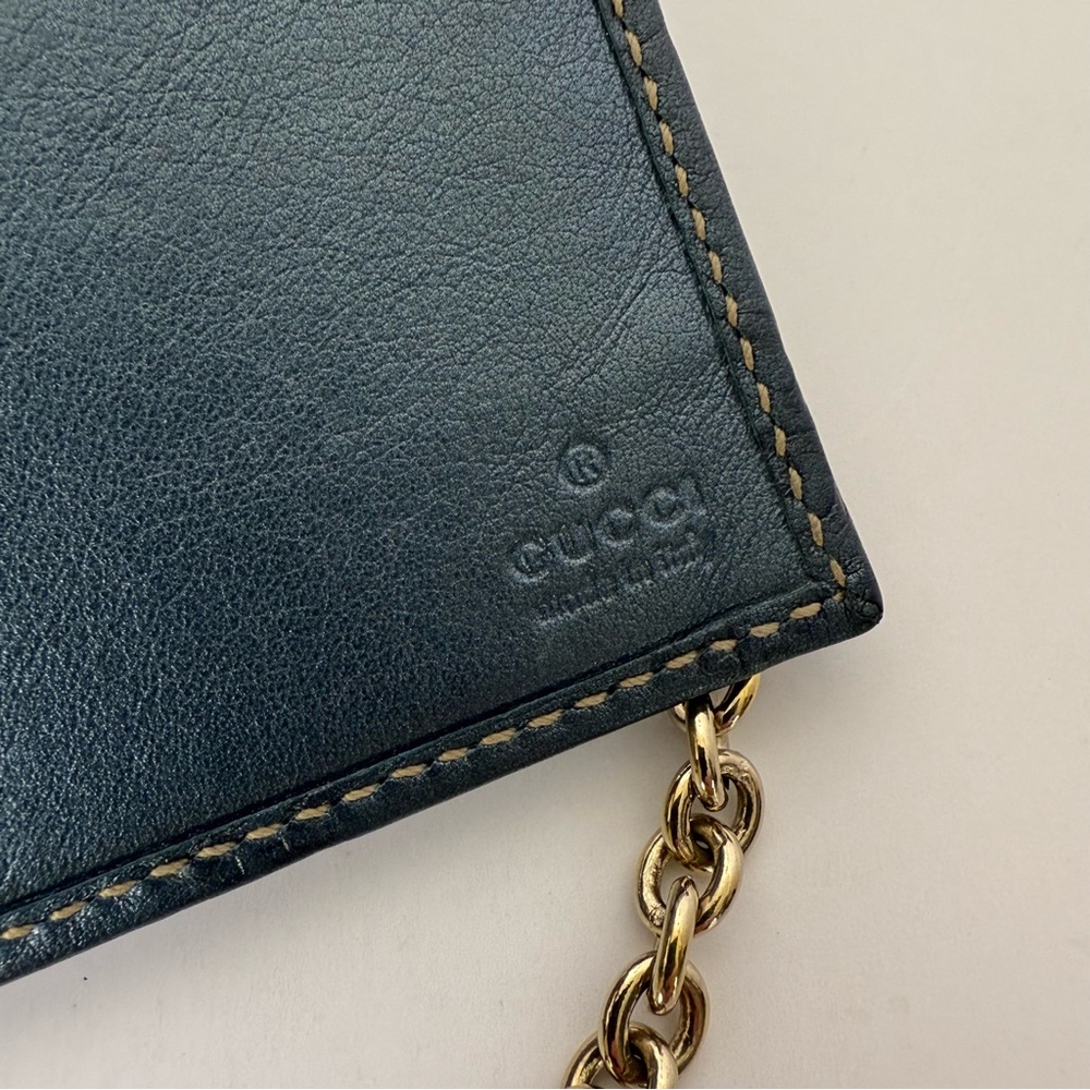 Gucci Leather Wallet on a Chain - Picture 6 of 16